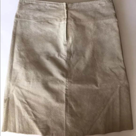 Costa Blanca A-line Skirt Beige Suede Small - Picture 8 of 10